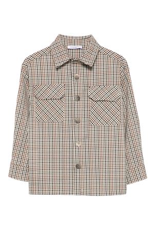 camcia in poliestere beige PAOLO PECORA KIDS | PP4148CAMM